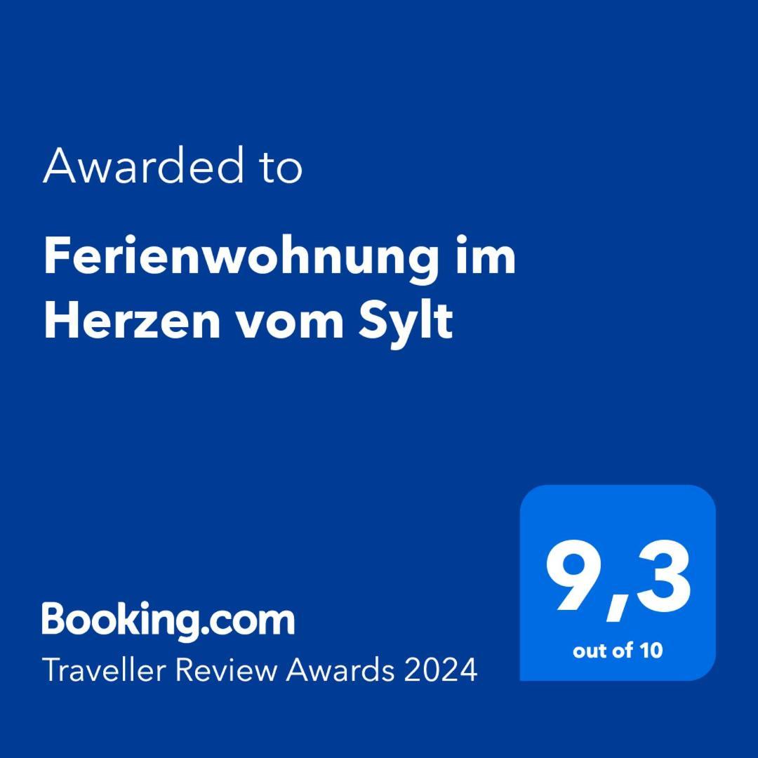 Ferienwohnung Im Herzen Vom Sylt ヴェスターラント エクステリア 写真